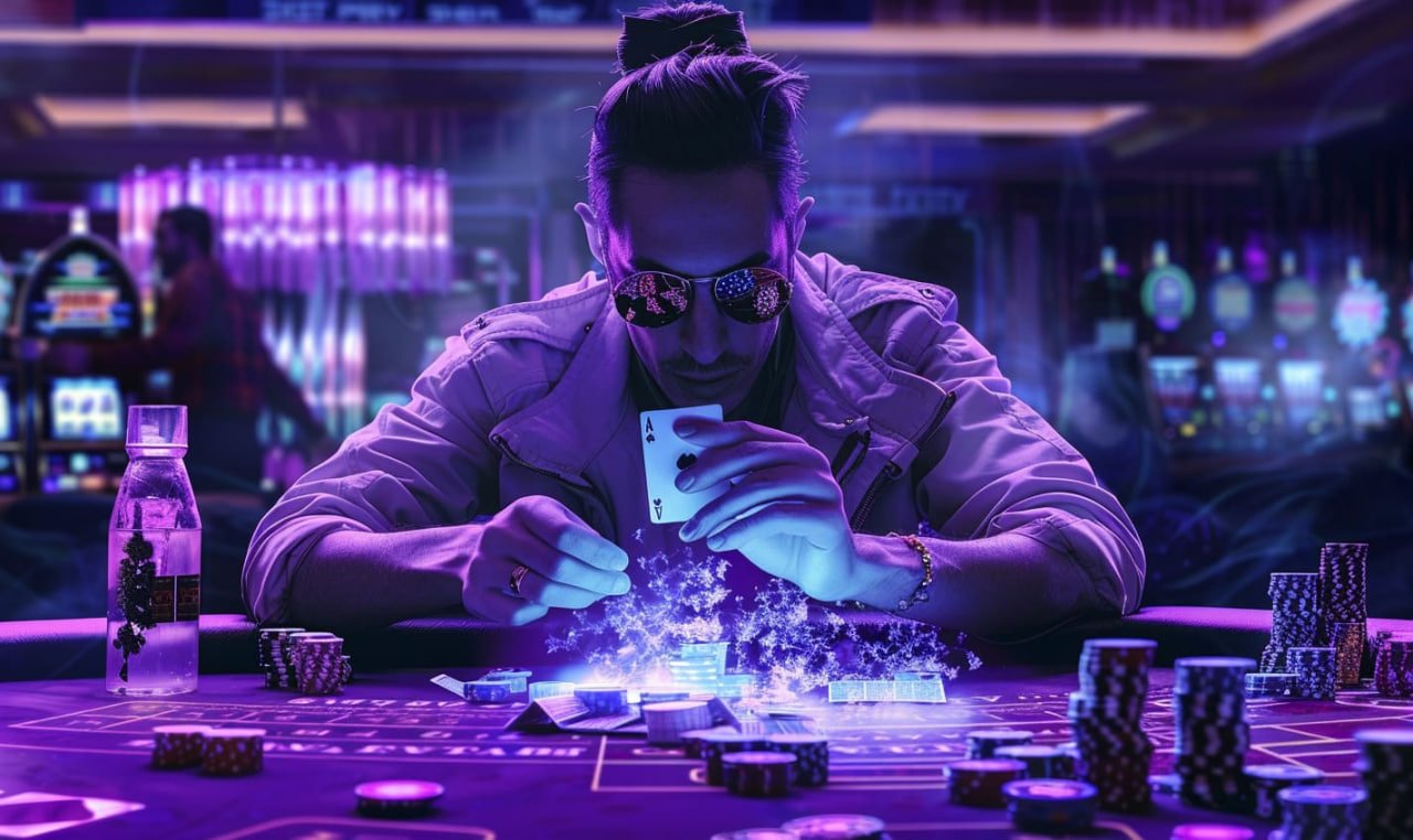 Dealer profesional di studio permainan kartu langsung pelita 4d